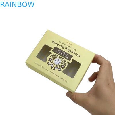 Yüksek Kalite Özelleştirilmiş Altın Damgalama Lüks Sabun Yüz temizleme Kremi Kozmetik Ambalaj Kutusu Cilt Bakımı Makyaj Kağıt kutusu