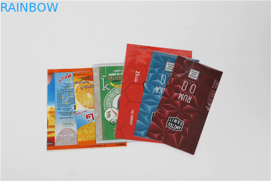 Kozmetik Şişe İçin Suya Dayanıklı PVC PET Shrink Sleeve Etiketleri CMYK