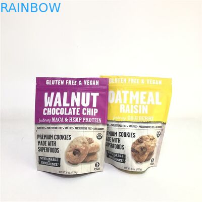 Özelleştirilmiş Stand Up Gıda Sınıfı Çerez Somun Kaju Ambalaj Çanta Gıda Mylar Çantası