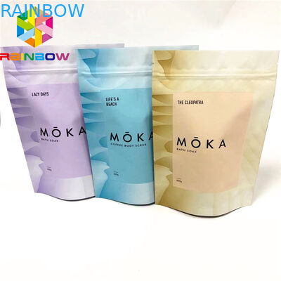 Özel baskılı stand up kese ambalaj cips ambalaj çanta alüminyum folyo vücut fırçalayın çanta