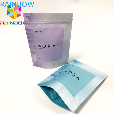 Gıda alüminyum folyo için kilitli çanta stand up çanta özel logo ambalaj çanta