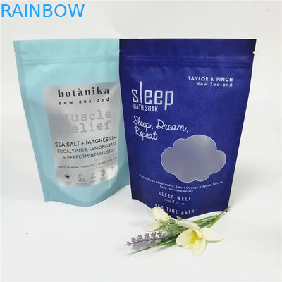 Süper Eylül Tam Renkli Baskı Alüminyum Folyo PE Plastik Banyo Tuzu Ambalaj Çanta