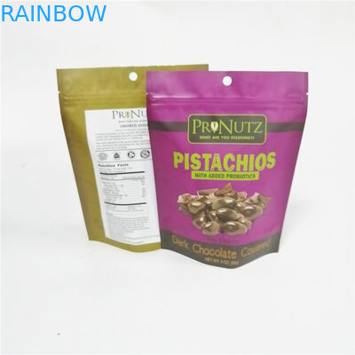 lamine plastik fındık torbası kaju fıstığı paketleme ayağa kalkma torbaları