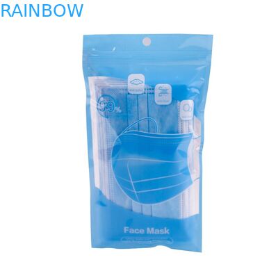 Çin tedarikçisi özel tasarım baskı yeniden kapatılabilir plastik kilitli N95 / KF94 maske için ambalaj çantası