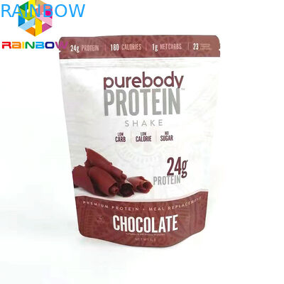 Yeniden kullanılabilir dik duran kese, kilitli gıda saklama ambalajı fermuarlı kese düz tip baskılı çantalar