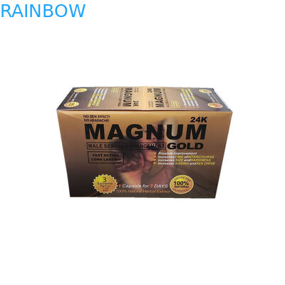 Erkek Geliştirme Hapları veya Gergedan Hapları için Özel Tasarım Blister Kart Ambalajı plastik blister ambalajı