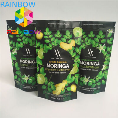 Peynir altı suyu protein tozu ambalajının dijital baskısı ayağa kalktı çanta