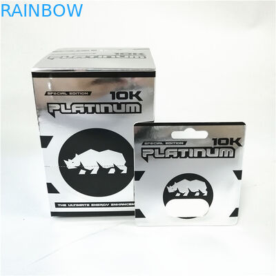 Pembe Pussycat kağıt kutusu kartı Kabartma Sıcak damgalama şehvetli geliştirme blister ambalaj ekran kutuları kartları