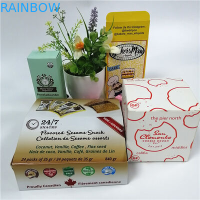 OEM kek kağıt kutusu ambalajı 350g kağıt yüksek kaliteli ambalaj gıda ambalajı