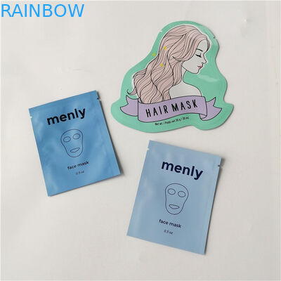 Metalik cilt bakımı kozmetik ambalaj poşetleri 3ml 5ml nemlendirici krem ​​paketleri / kozmetik fırça poşetleri