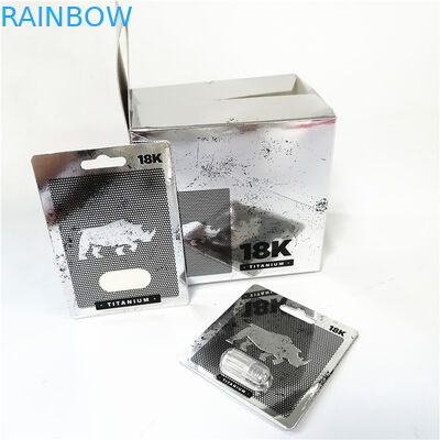 Promosyon Sıcak Satış Erkek Kapsül Geliştirme Hapları Ambalaj Kartı Kutusu Baskı Pembe Kedi Kağıt Kartı