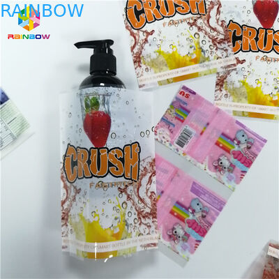 Isı Yalıtımlı PVC Ofset baskı CMYK İçecek Shrink Etiketleri