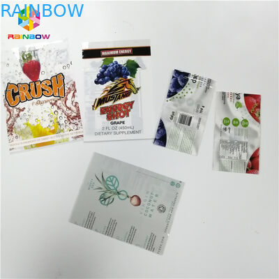 Isı Yalıtımlı PVC Ofset baskı CMYK İçecek Shrink Etiketleri