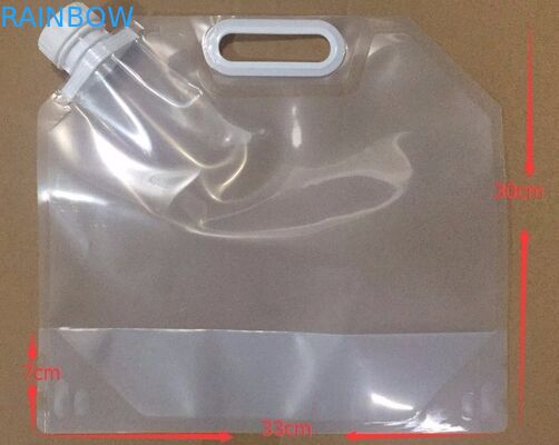 Özelleştirilmiş Sıcak Satış 50ml / 250ml Şeffaf Enerji Sıvı Emzikli Ambalajlı İçecek Kılıfı ile Stand Up Kılıfı