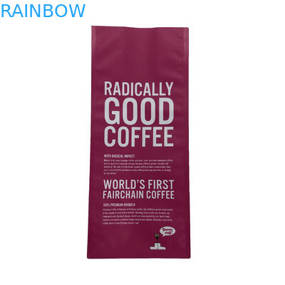 Özel Yüksek Quanlity Pembe Su Geçirmez Dijital Baskı Plastik Zip Kilit Çanta Kılıfı Fındık Kahve Için Düz Alt Standı