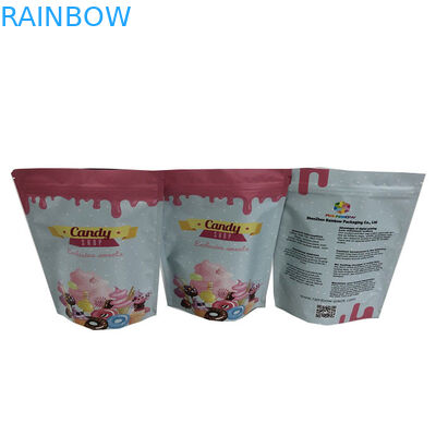 280g Protein Shake Doypack 100 Mikron Mat Mylar Fermuarlı Torbalar