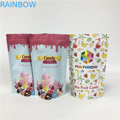 280g Protein Shake Doypack 100 Mikron Mat Mylar Fermuarlı Torbalar