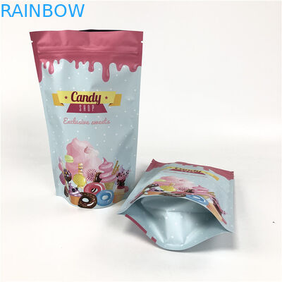 Kuruyemiş Baharat için 100 Mikron Mylar Kilitli Alüminyum Folyo Çanta