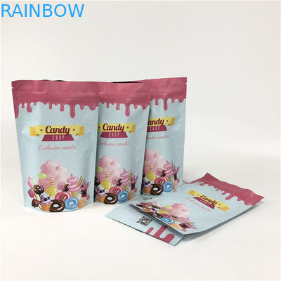 Dijital Baskı Zip Kilidi 120 Mikron VMPET Stand Up Kılıfı