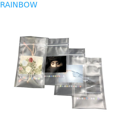 İki Taraflı Sızdırmaz Alt Kese Toptan Özel Dekorasyon Ambalaj Çantası Geri Dönüştürülebilir Şeffaf Plastik Torba