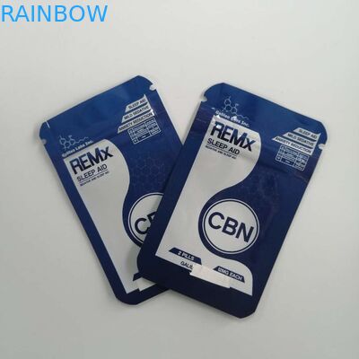 Kilo vermek sağlık Hap Ambalajı Koku Korumalı alüminyum folyo Tohum Tozu Örneği için boş çay poşeti