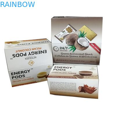 Yüksek Kaliteli Kağıt Kutusu Gıda Sınıfı Donut Ambalaj Çikolata Kutusu Kağıt Karton Ekran Kutusu