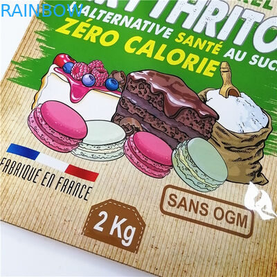 Özelleştirilmiş stand up poşetler toz paketleme moringa çay poşetleri