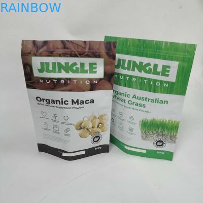 Gıda sınıfı özel plastik mühürleyen ayağa kurutulmuş gıda özel baharat ambalajı