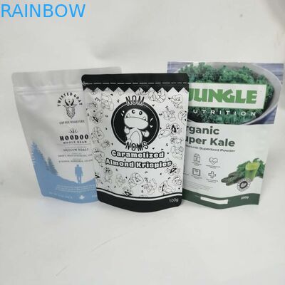 Gıda sınıfı özel plastik mühürleyen ayağa kurutulmuş gıda özel baharat ambalajı