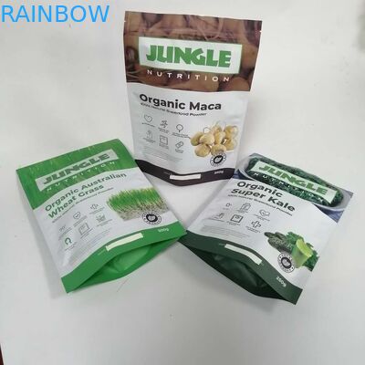 Gıda sınıfı özel plastik mühürleyen ayağa kurutulmuş gıda özel baharat ambalajı