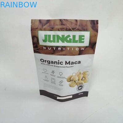 Gıda sınıfı özel plastik mühürleyen ayağa kurutulmuş gıda özel baharat ambalajı