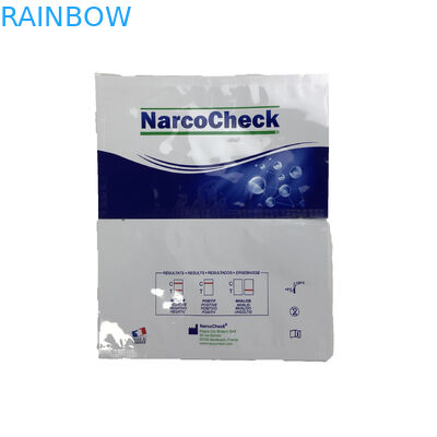 İlaç Çantası Ambalajı İçin Özel Yüksek Quanlity Suya Dayanıklı Dijital Baskı Üç Taraflı Sızdırmazlık Kılıfı