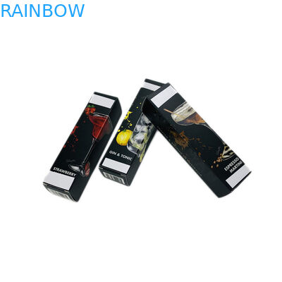 Spot Uv Renkli Özel Logo Parfüm / Uçucu Yağ Kağıt Kutusu Kozmetik Ambalajı