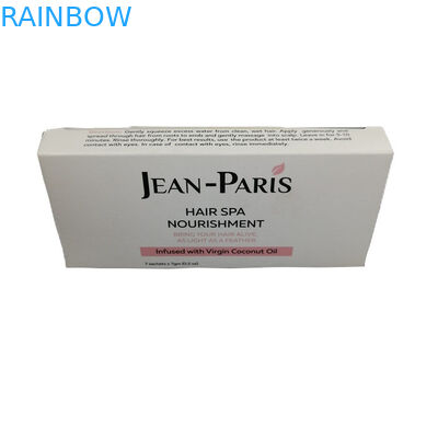 20ml Maskara Ruj CMYK 30g Beyaz Tahta Kozmetik Ambalaj Kutuları