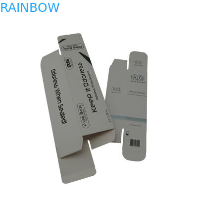 20ml Maskara Ruj CMYK 30g Beyaz Tahta Kozmetik Ambalaj Kutuları