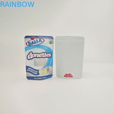 Özelleştirilmiş Baskı logosu UV 3.5g 7g 28g Poşet Runtz Preroll Çerezler Tıp Kılıfı Çocuk Korumalı Doypack