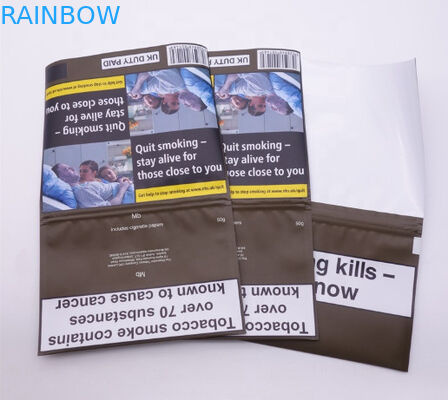 50g Tütün Sarma 120 mircon VMPET Snack Çanta Ambalajı