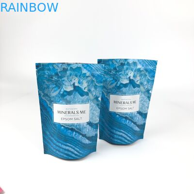 Mini miktar dijital baskı çerez aperatif sarsıntılı sığır paketleme şeffaf pencere ile fermuarlı çanta ayağa