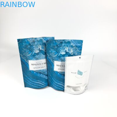 Mini miktar dijital baskı çantası çerez aperatif sarsıntılı sığır paketleme açık pencere ile fermuarlı çanta ayağa