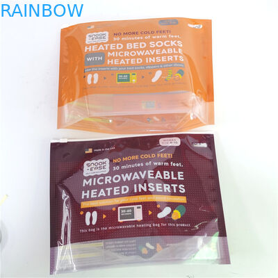 Gıda Sınıfı Sterilizatör 120mic Kilitli Mikrodalga Fırın Plastik Torba