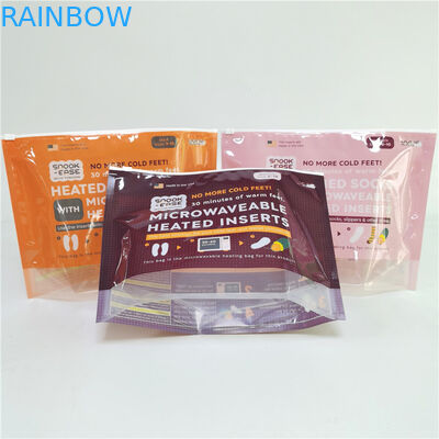 Gıda Sınıfı Sterilizatör 120mic Kilitli Mikrodalga Fırın Plastik Torba