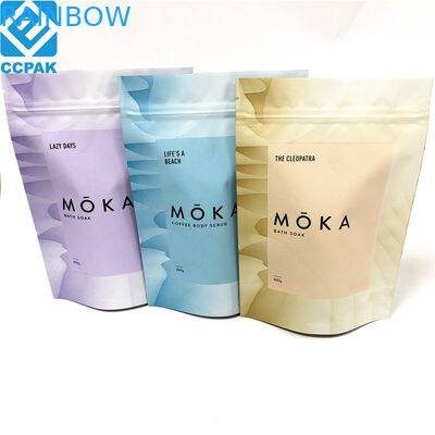 Doypack VMPET Gravnre Baskı Kilitli Ambalaj Torbaları