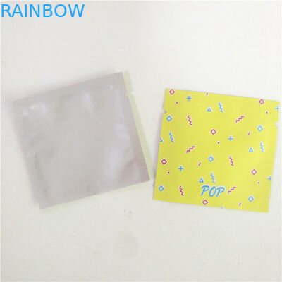 Kişiselleştirilmiş Lamine Plastik Tuz Karabiber Öğütücü Ambalaj Torbası Pencereli Biyobozunur Toz Poşet