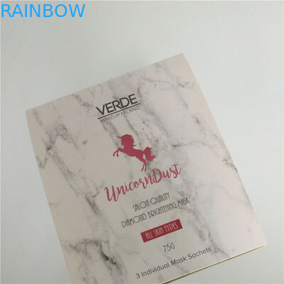 5ml 30ml Saç Maskesi Ambalaj Çantası Mini Göz Kremi Kılıfı Cilt Bakımı Örnek Poşet Kağıt Ekran Kutulu