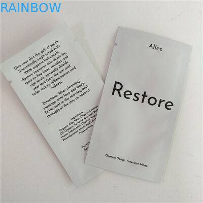 Üç Taraflı MOPP Mylar Folyo Kozmetik Ambalaj Çantası