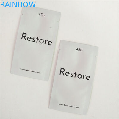 Üç Taraflı MOPP Mylar Folyo Kozmetik Ambalaj Çantası