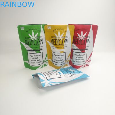 Özel plastik poşetler gıda ambalajı koku geçirmez CBD ot Kenevir poşetleri fermuarlı kilit ambalajı