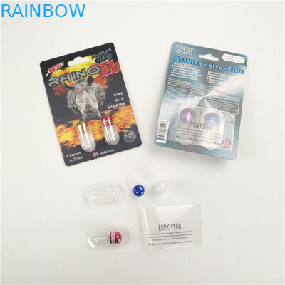 Parlak sonlandırma Geliştirme Rhino 7 9x12cm 3D paketleme kartı