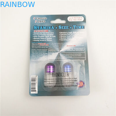 Parlak sonlandırma Geliştirme Rhino 7 9x12cm 3D paketleme kartı