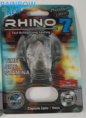 Nem Geçirmez 12mm Kapak Rhino 96 Kapsül Ambalaj Kartı